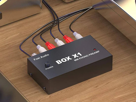 Szybka konfiguracja przedwzmacniacza Fosi Audio BOX X1 z gramofonem